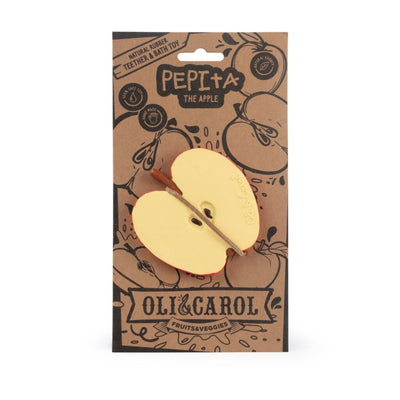 Pepita The Apple Natural Rubber Teether | Oli & Carol