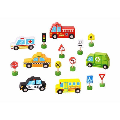 Transportation & Street Sign Set | Tooky Toy by Ningbo Tooky Toy Toy