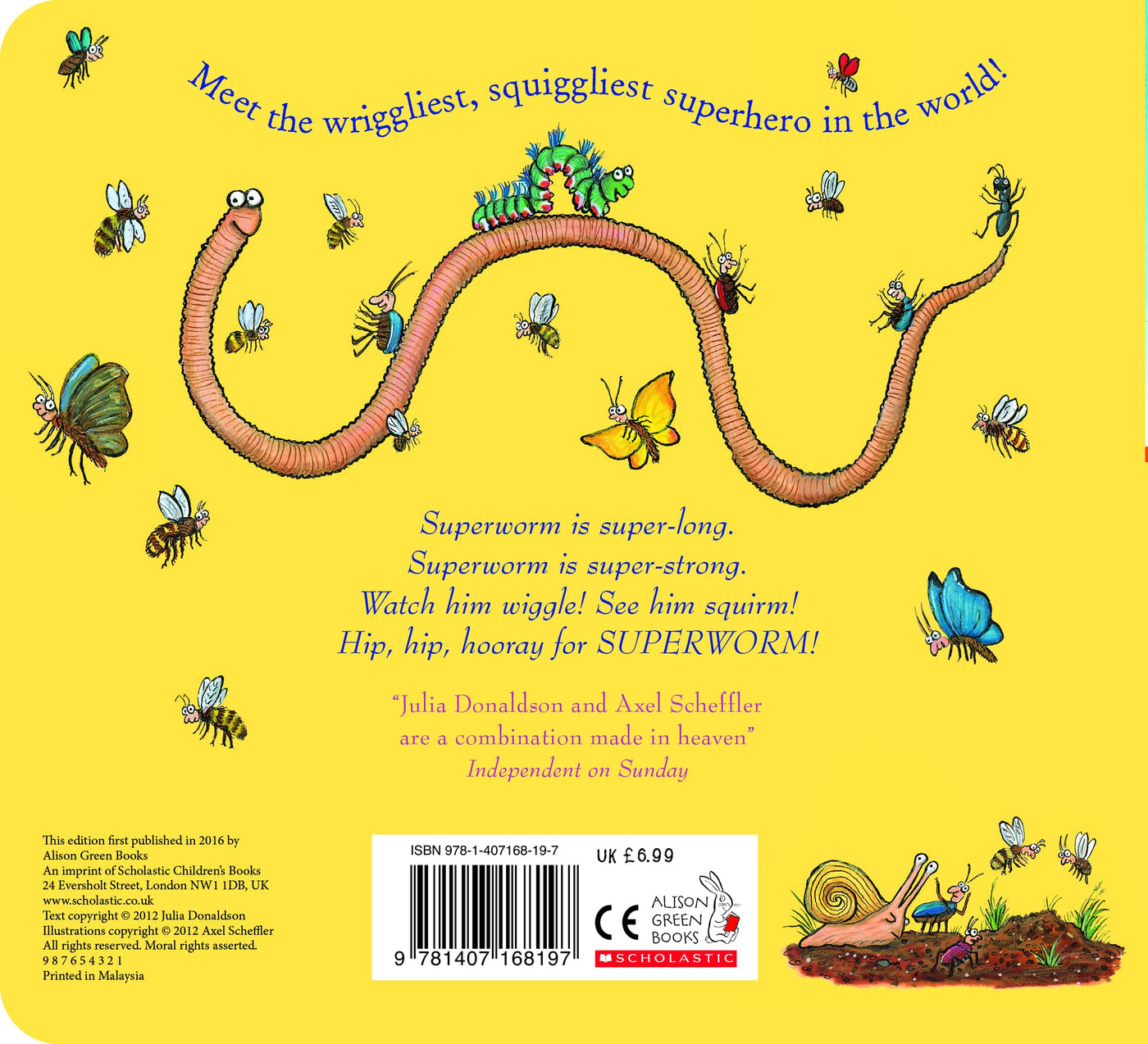 Superworm Jumping Superworm - Board Book | Julia Donaldson – Krazy Caterpillar