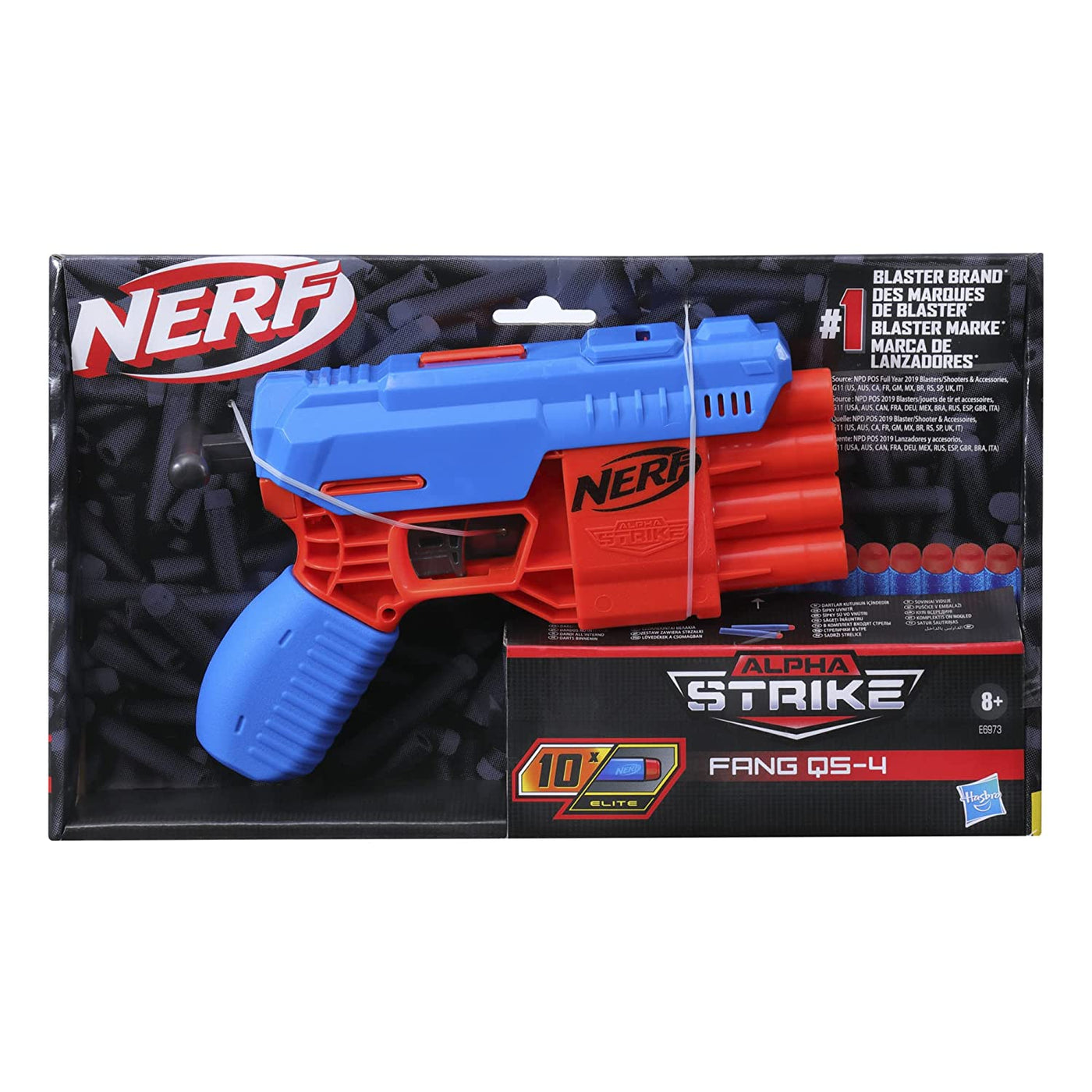 Alpha Strike Fang QS-4 Blaster -Nerf | Hasbro