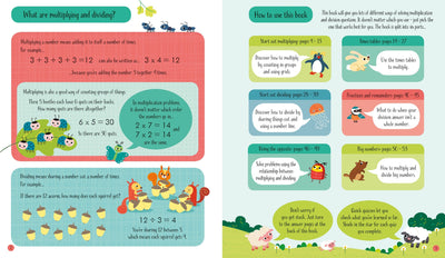 Multiplying and Dividing Activity Book - Paperback | Usborne