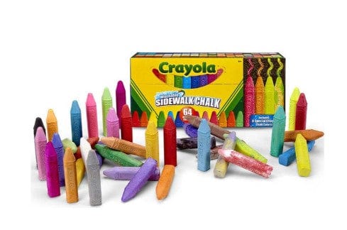 Washable Sidewalk Chalk: 64 Count | Crayola by Crayola, USA Art & Craft