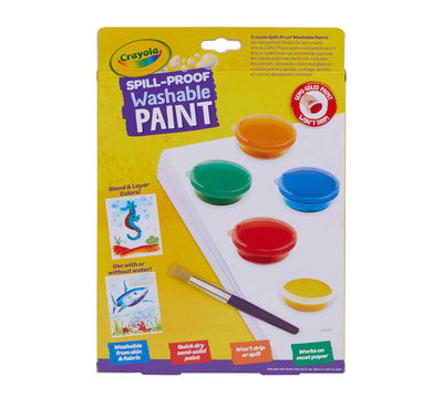 Spill Proof Washable Paint Set | Crayola