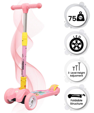 Road Runner Scooter for Kids - The Smart Kick Scooter (Pink) | R for Rabbit