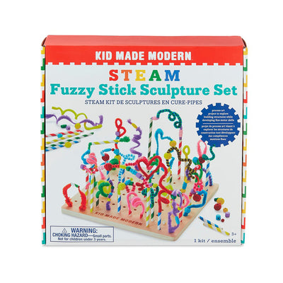 STEAM Fuzzy Stick Sculpture Set | Kid Made Modern