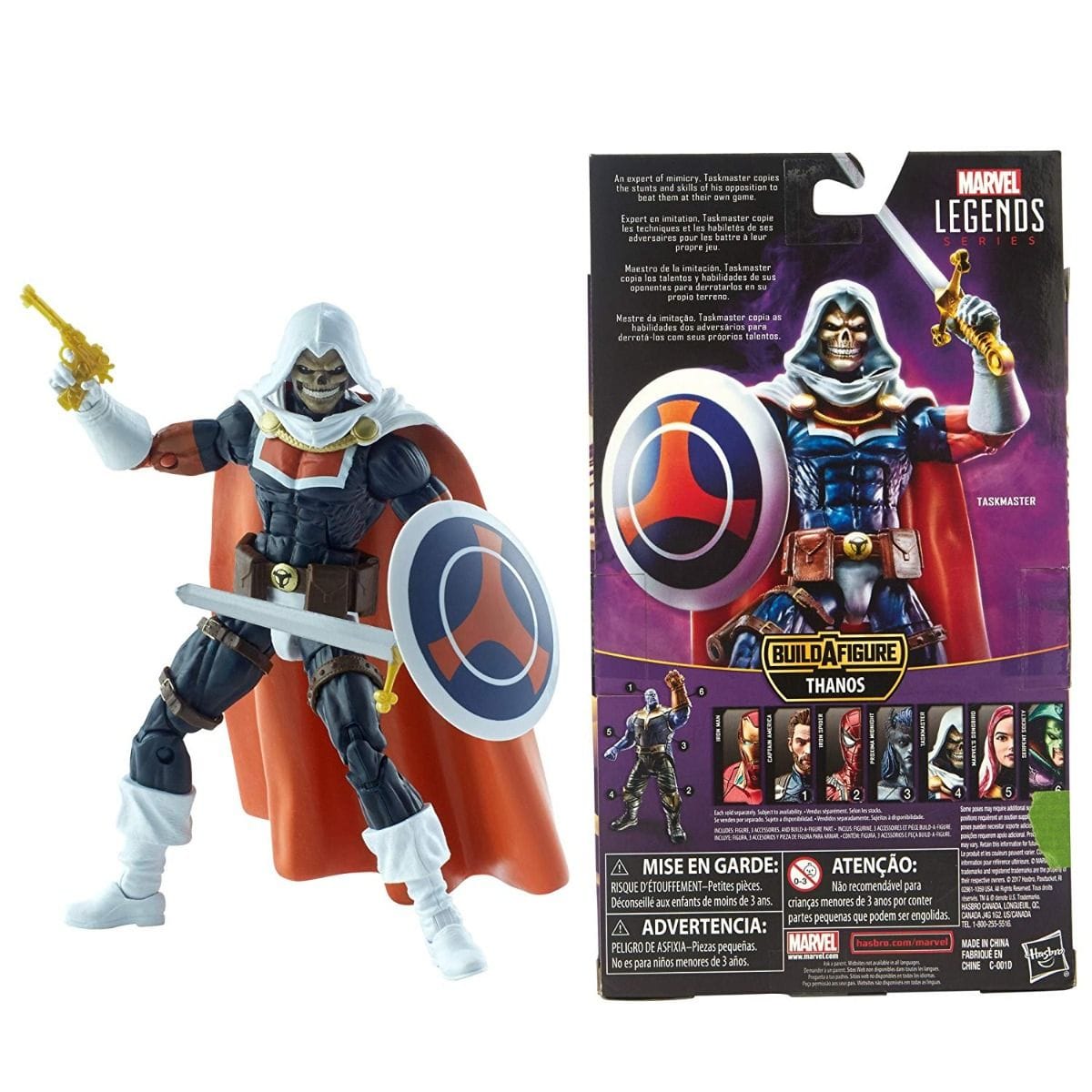 Taskmaster: Legends Series Avengers Marvel - 6 inch | Hasbro by Hasbro, USA Toys