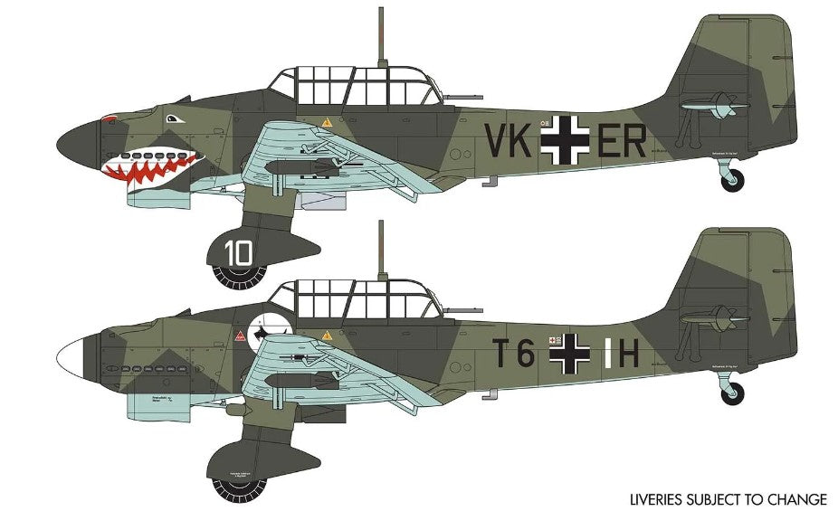 A03087A Junkers Ju87B-1 Stuka Scale Model Kits (1:72) | Airfix