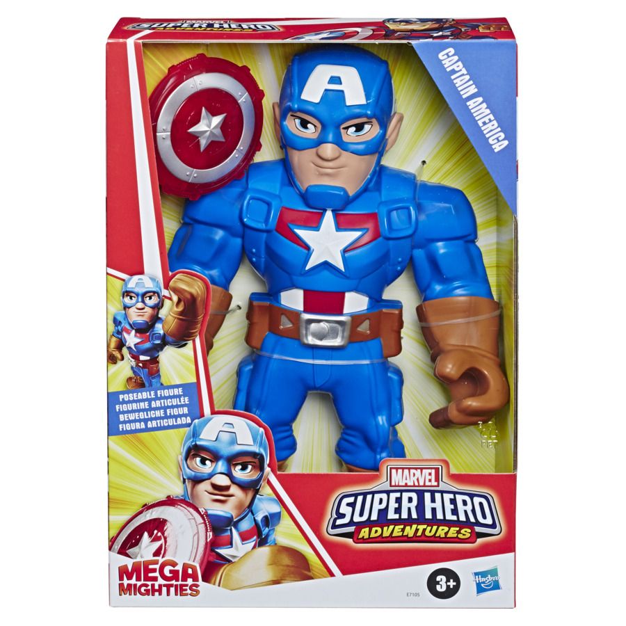 Captain America: Marvel Super Hero Adventures - Mega Mighties | Hasbro