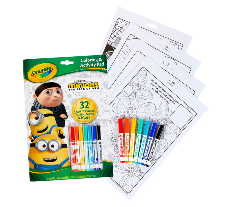 Minions: Color & Activity Set | Crayola