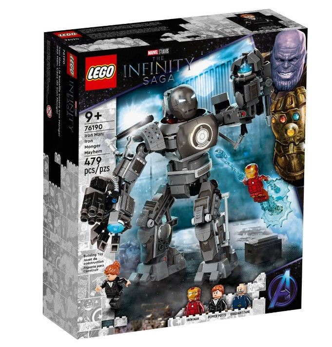 LEGO Marvel #76190 : Iron Man: Iron Monger Mayhem