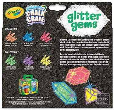 Glitter Gems Sidewalk Chalk | Crayola