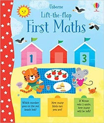Lift-the-Flap First Maths - Board Book | Usborne