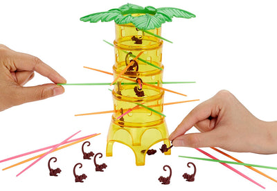 Tumblin'g Monkeys Game- Fast Fun (Don't Let The Monkey Fall !) | Mattel Games by Mattel, USA Game
