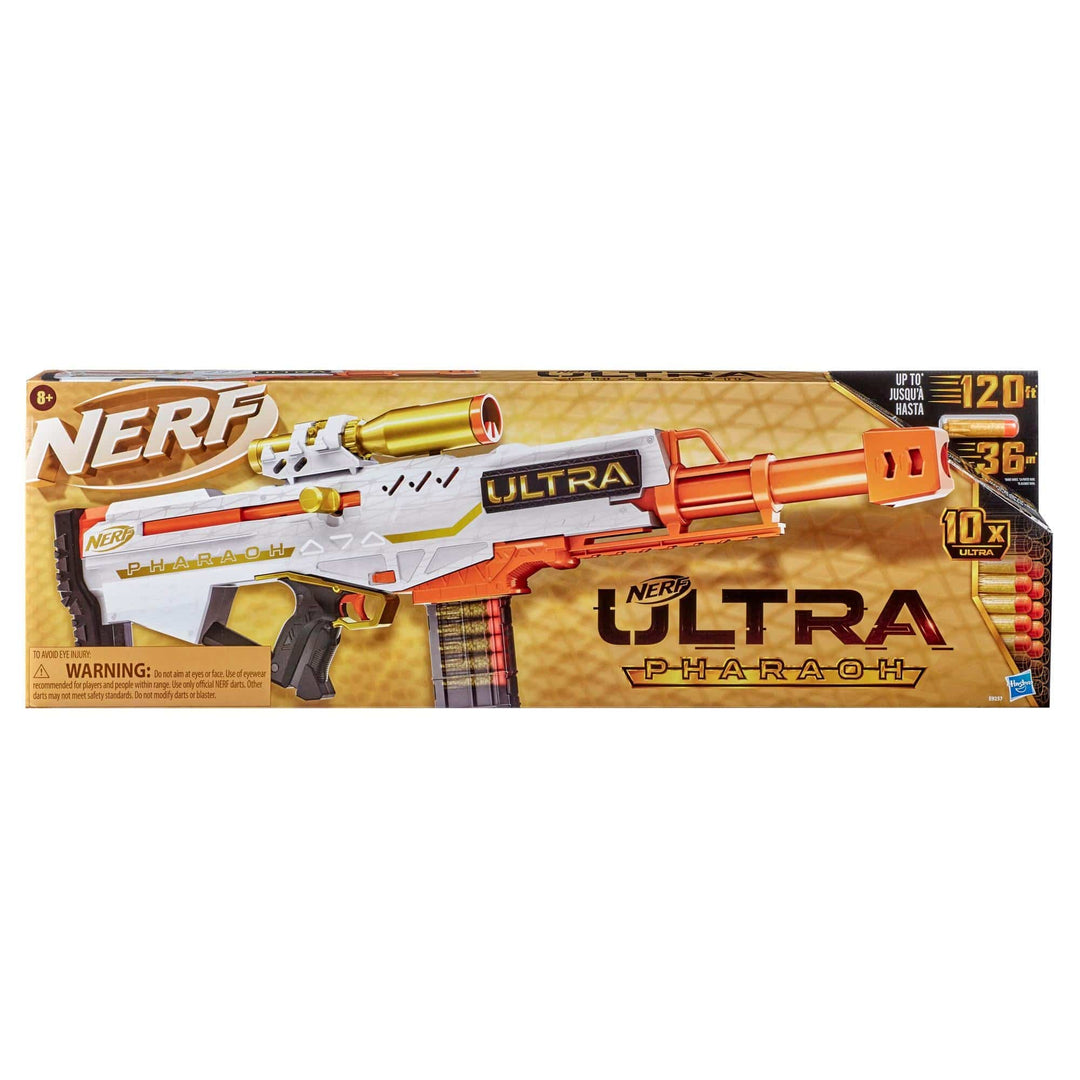 Amazon.com: Nerf Ultra Pharaoh Blaster with Premium Gold