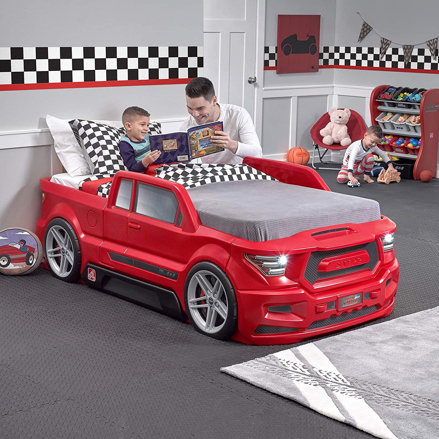 Turbocharged Twin Truck Bed | Step2 by STEP2, USA Toy