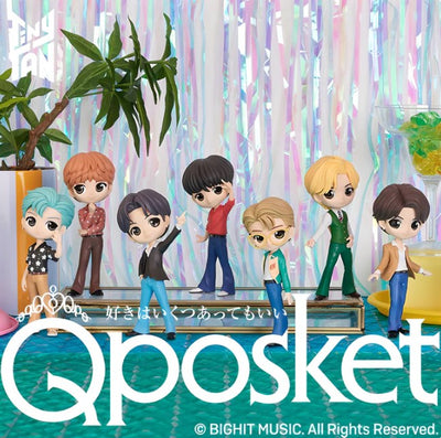 Jin Tinytan BTS Dynamite Q Posket Figures | Banpresto