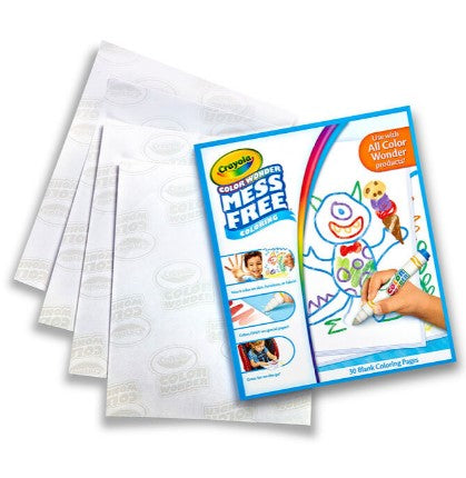 Colour Wonder Mess Free: Colouring Drawing Pad - 30 Pages | Crayola