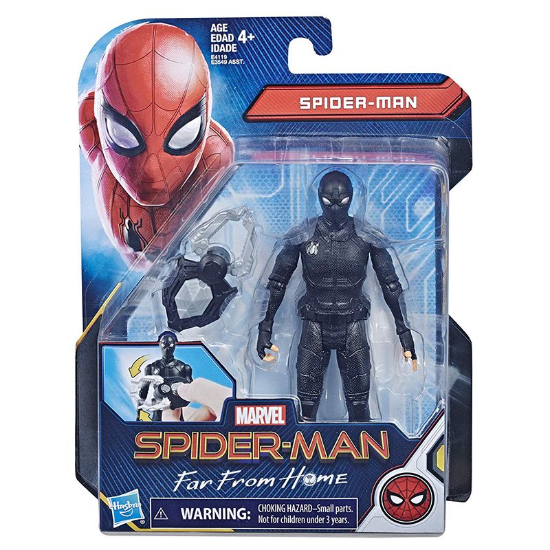 Spider-Man Marvel (Black) : Far From Home - 6 Inch | Hasbro