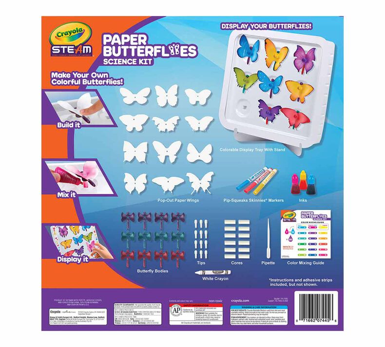 STEAM Paper Butterfly Science Kit | Crayola