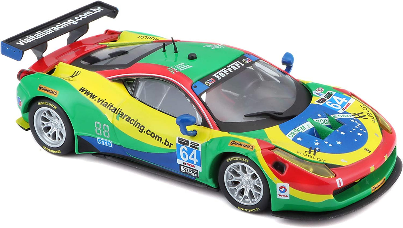 Ferrari Racing 458 Italia GT3 2015- Die-Cast Scale Model (1:43) | Bburago