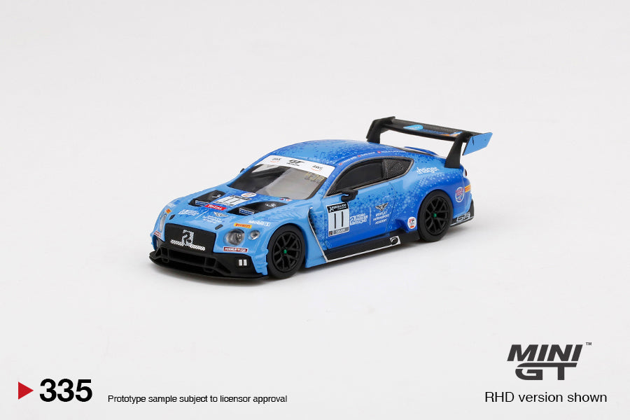 Bentley Continental GT3 #11 2020 Total 24 Hrs of Spa - 1:64 | Mini GT