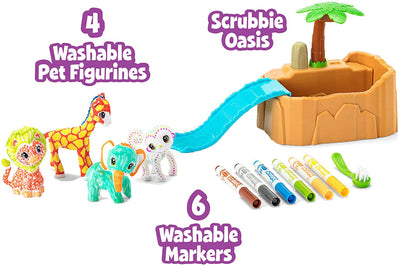 Scribble Scrubbie Safari Tub Set | Crayola