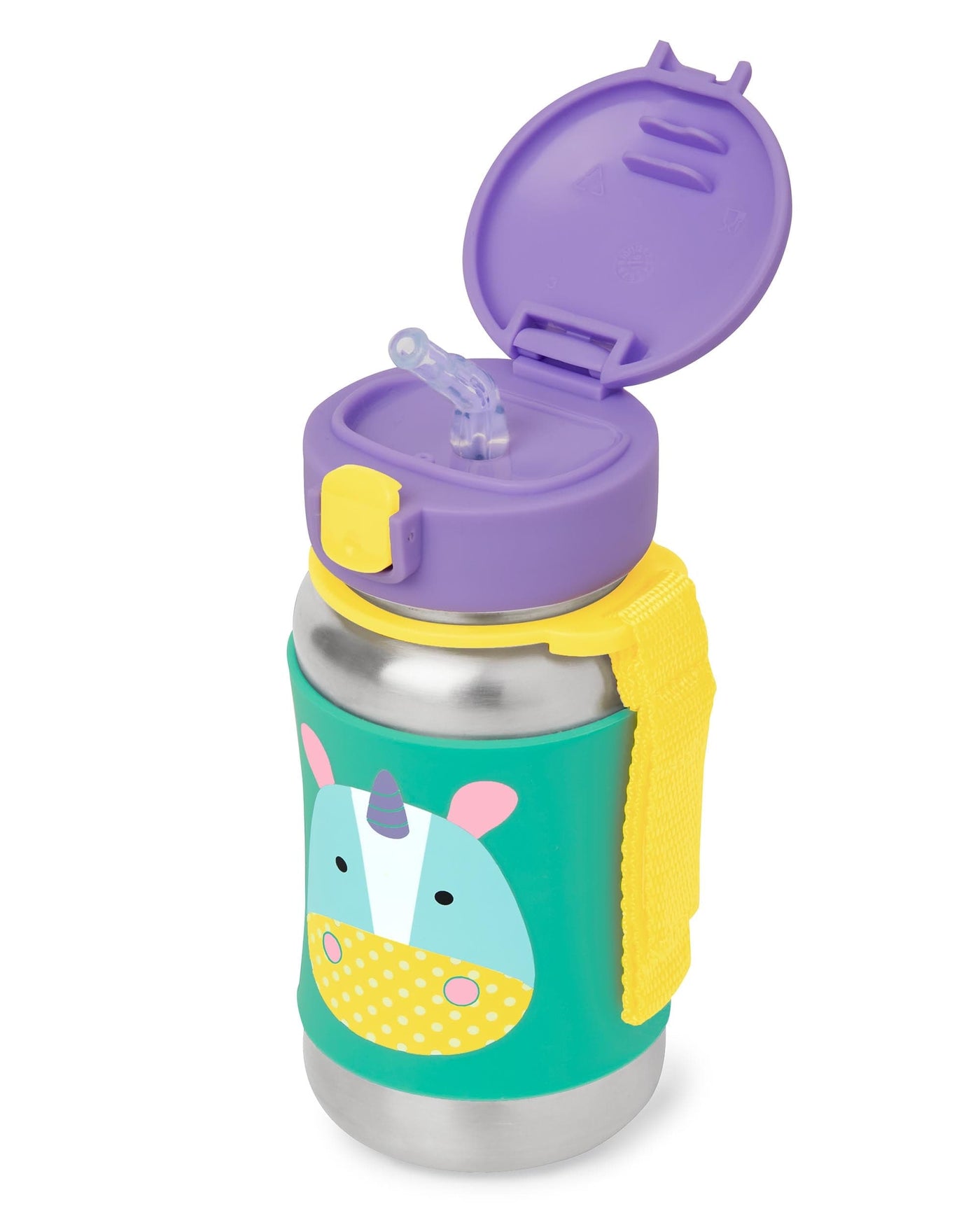 Zoo: Stainless Steel Straw Bottle | Skip Hop by Skip Hop, USA Baby Care