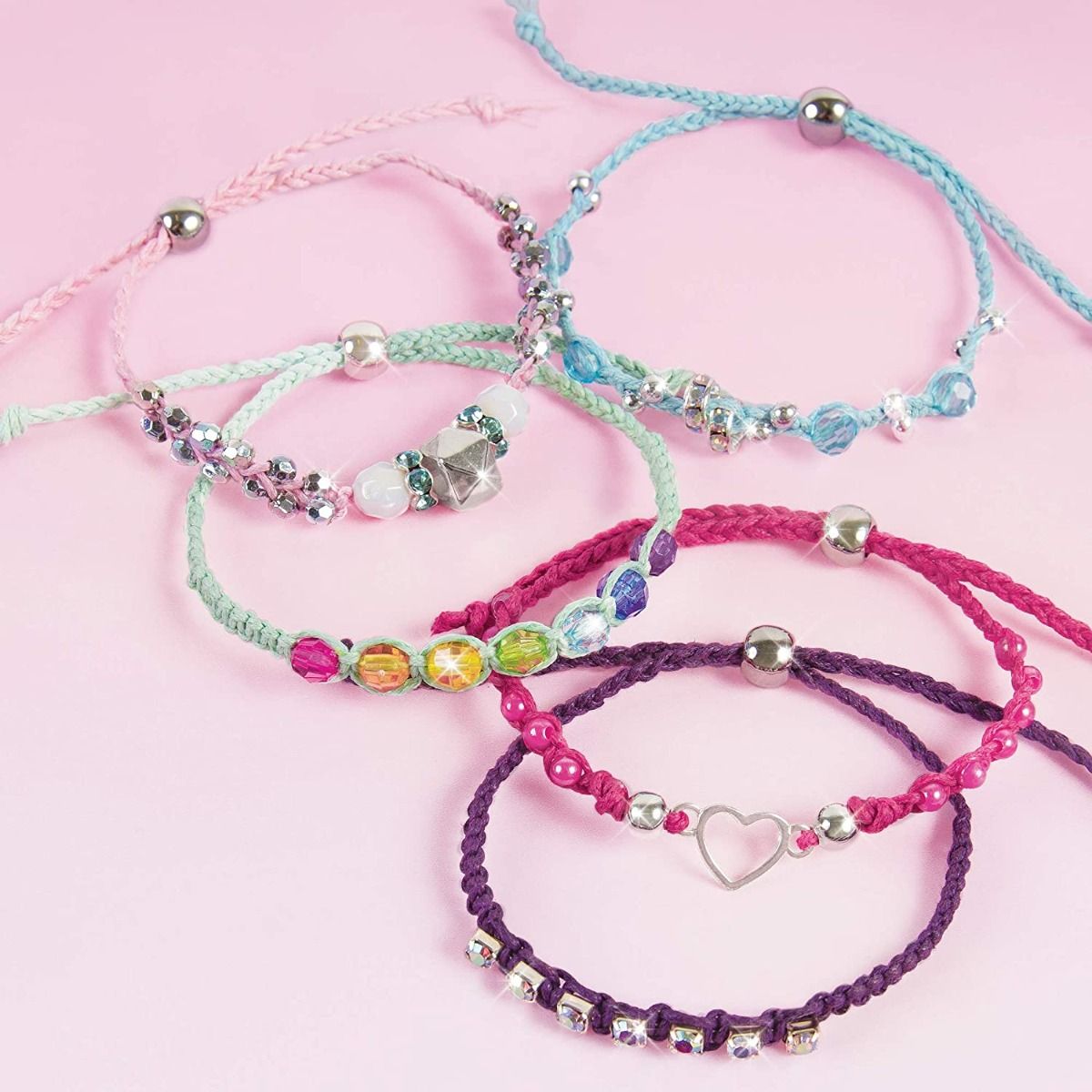 Rainbow Bling Bracelets - Multicolor | Make It Real