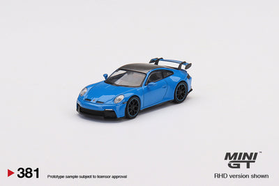 Porsche 911 (992) GT3 Shark Blue - 1:64 | Mini GT