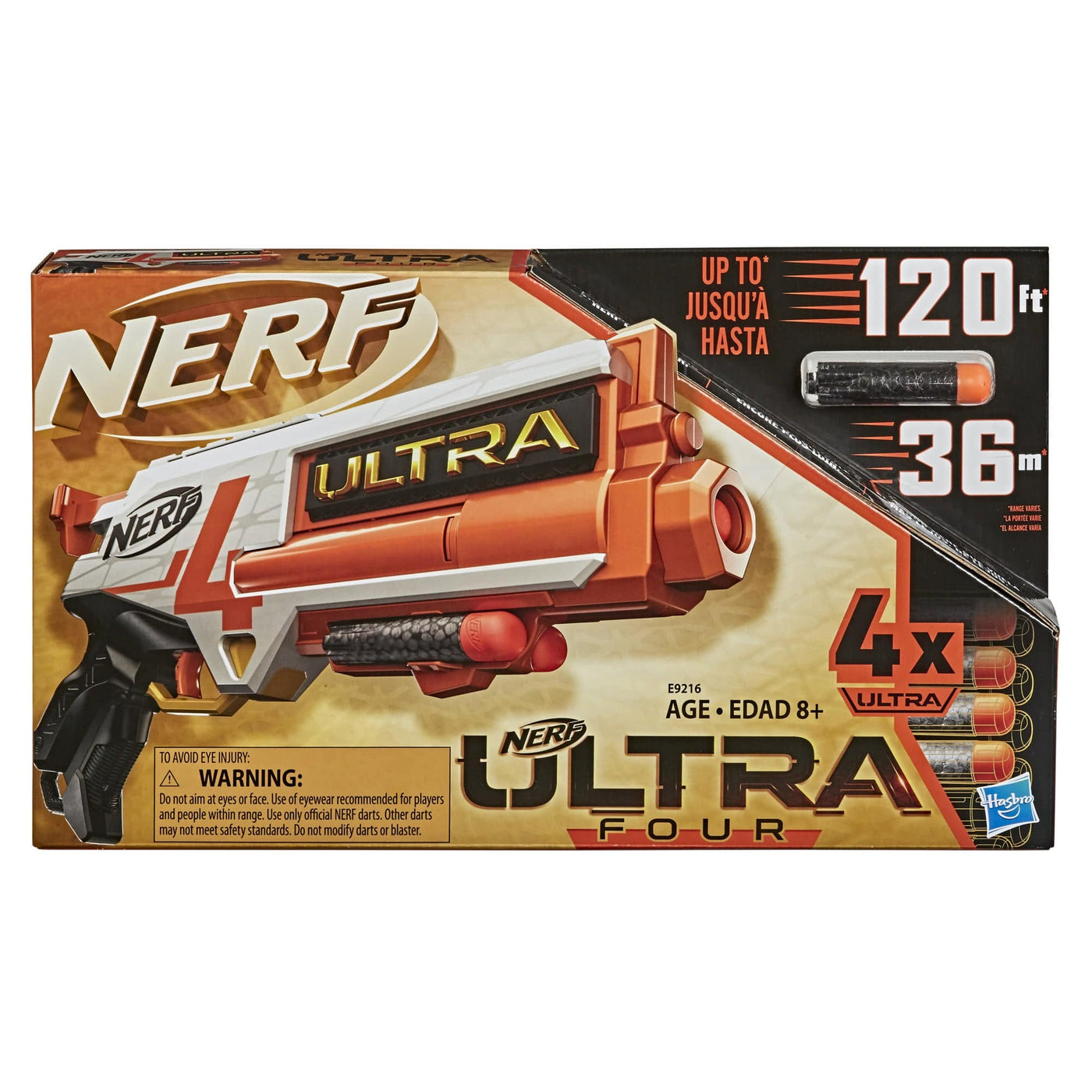 Ultra Four Dart Blaster - Nerf | Hasbro by Hasbro, USA Toy