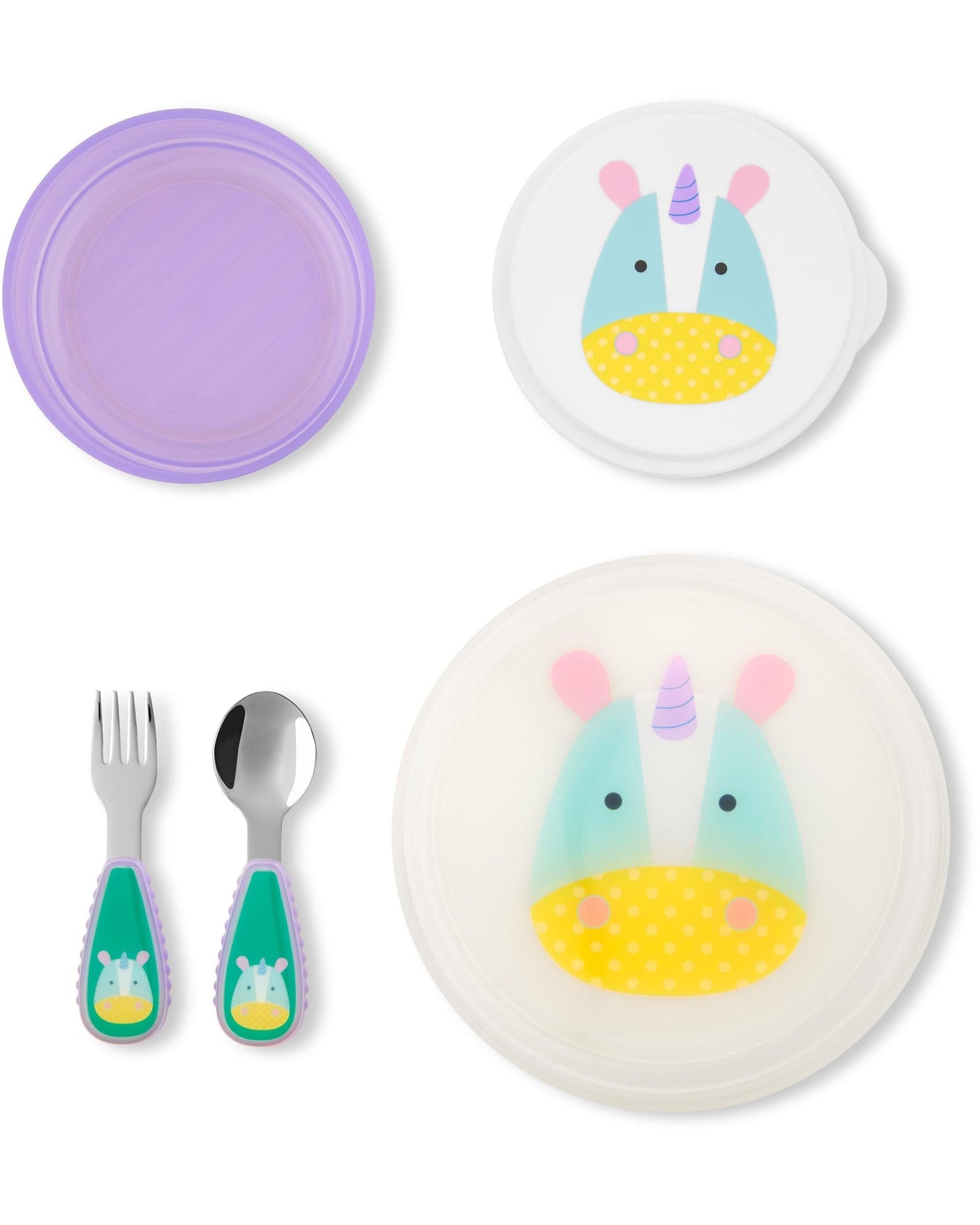 ZOO Table Ready Mealtime Set - Unicorn | Skip Hop by Skip Hop, USA Baby Care