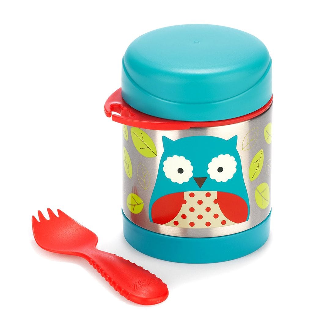 Zoo: Owl - Insulated Little Kid Food Jar | Skip Hop by Skip Hop, USA Baby Care