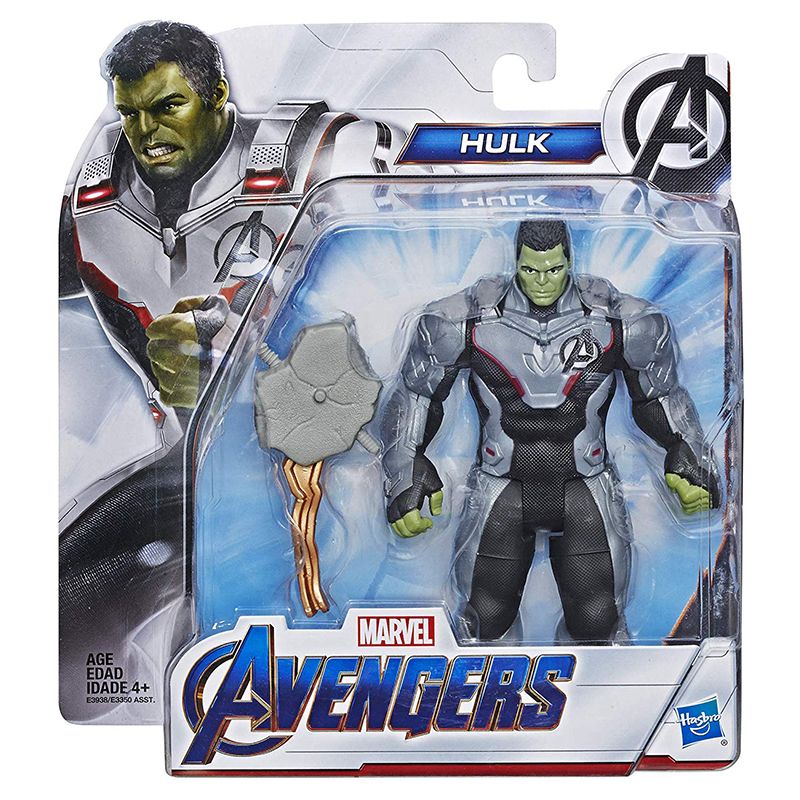 Hulk Endgame Team Suit: Marvel Avengers - 6 Inch | Hasbro