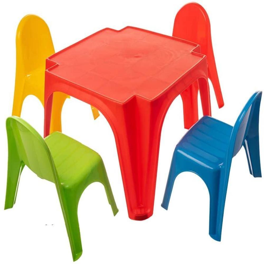 Keren set: 1 table  & 4 chairs | Starsplast