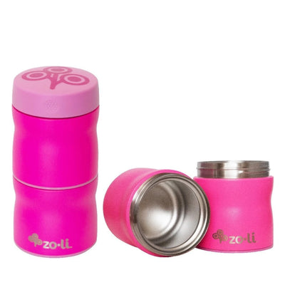 Stackable: Insulated Food Jar - Pink | ZoLi