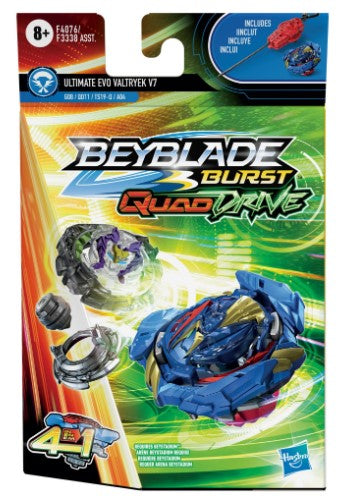 Beyblade Burst Quad Drive: Ultimate Evo Valtryek V7 - 4 in 1 | Hasbro