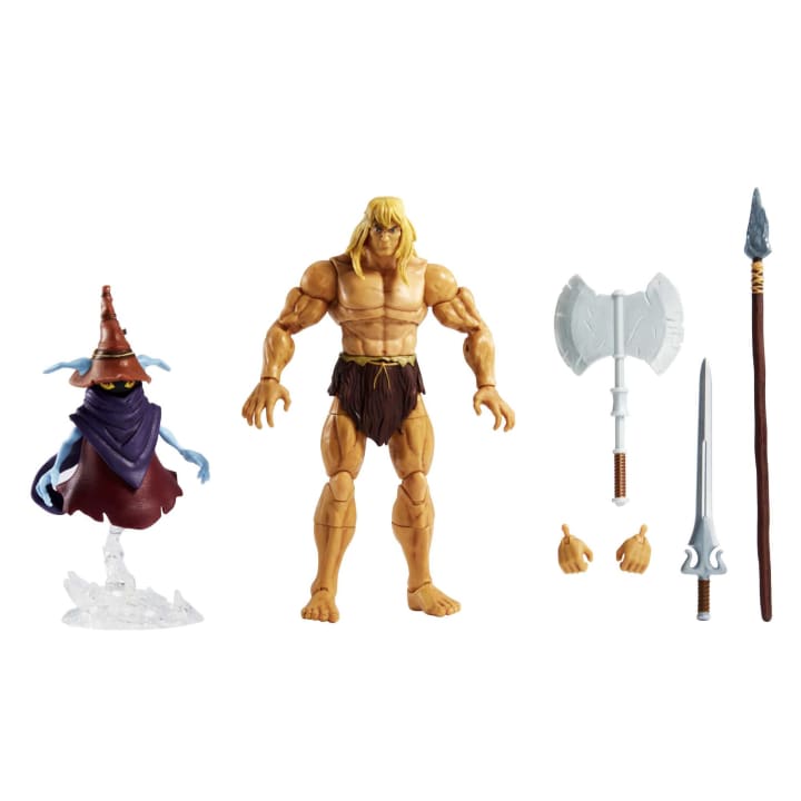 Masters Of the Universe Masterverse Revelation Savage He-Man Action Figure, 7-In | Mattel