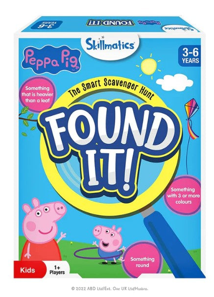 Peppa Pig: Found It! - The Smart Scavenger Hunt | Skillmatics