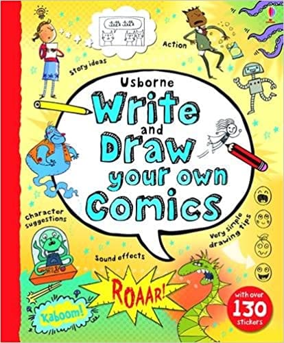 Write And Draw Your Own Comics - Spiral Bound | Usborne by Usborne Books UK Book