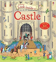 Look Inside a Castle - Hardcover | Usborne