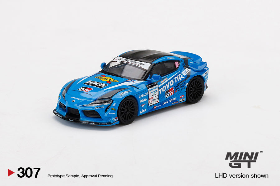 HKS Toyota GR Supra No.77 FAT FIVE RACING 2020 D1 Grand Prix - 1:64 | Mini GT