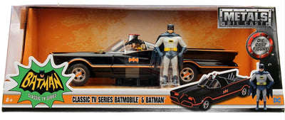 Classic Tv Series Batmobile & Batman (1:24 Scale) | Jada Toys