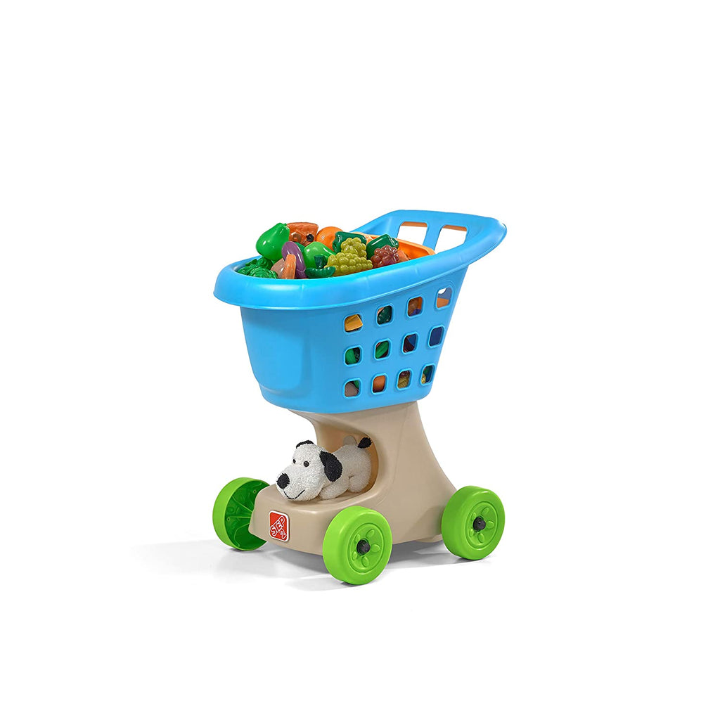Step2: Little Helper's Cart & Shopping Set - Blue