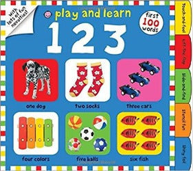 Play and Learn 123: First 100 Words - Krazy Caterpillar 