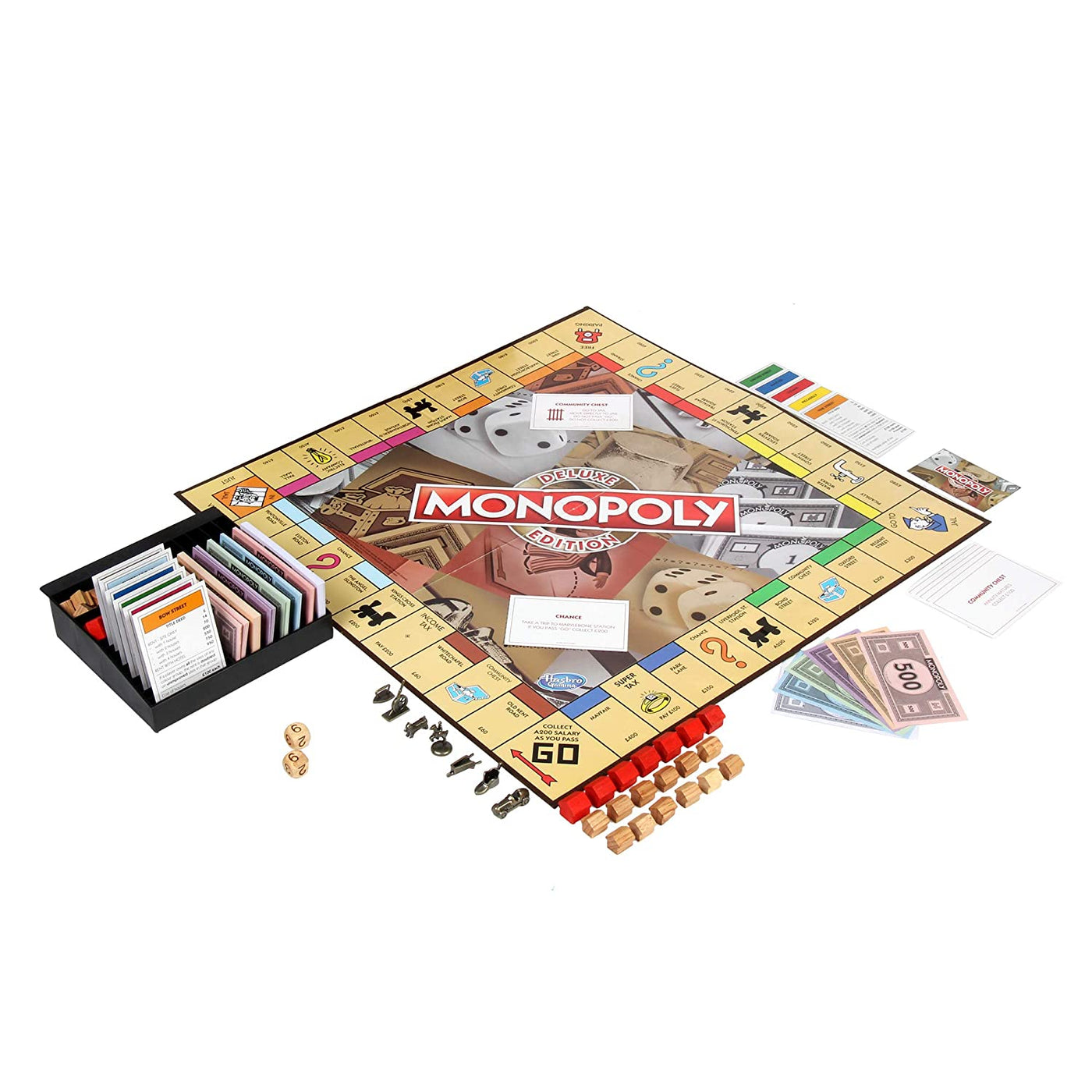 Monopoly: Deluxe Edition - The Property Trading Board Game | Hasbro Gaming