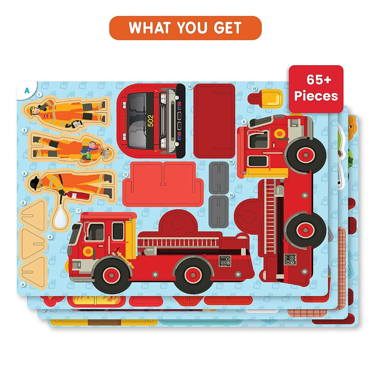 My World: Firefighters to The Rescue! | Skillmatics