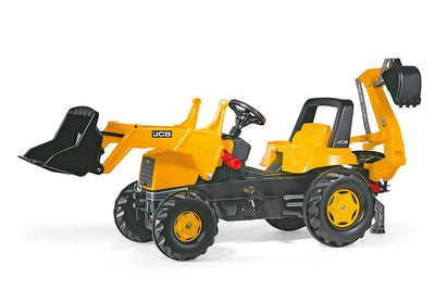 Rolly JCB Backhoe Loader Tractor, 812004 (Kindly WhatsApp to Preorder) - Krazy Caterpillar 