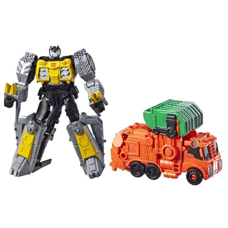 Transformers: Grimlock & Trash Crash Cyberverse Power Of The Spark - 4 Inch | Hasbro by Hasbro, USA Toy