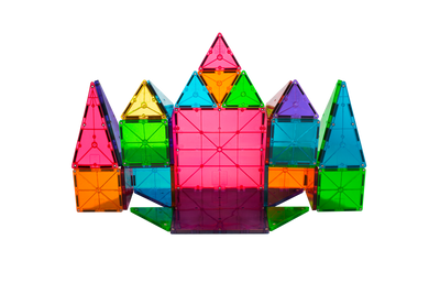 Clear Colors 32-Piece Set | Magna-Tiles®