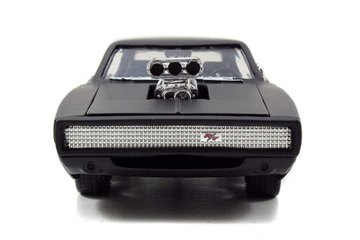 1970 Dodge Charger: Fast & Furious (Matte Black) - Diecast Car 1:24 Scale | Jada Toys